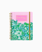 Lilly Pulitzer 2023-2024 17 Month Agenda Gold Metallic Safari Sangria | Women Agendas & Planners