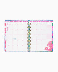 Lilly Pulitzer 2023-2024 17 Month Jumbo Agenda Boca Blue Its A Sailabration | Women Agendas & Planners
