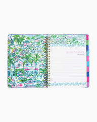 Lilly Pulitzer 2023-2024 17 Month Jumbo Agenda Boca Blue Its A Sailabration | Women Agendas & Planners