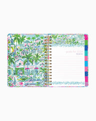Lilly Pulitzer 2023-2024 17 Month Large Agenda Celestial Blue Cay To My Heart | Women Agendas & Planners