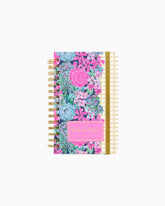 Lilly Pulitzer 2023-2024 17 Month Medium Agenda Oyster Bay Navy Always Be Blooming | Women Agendas & Planners