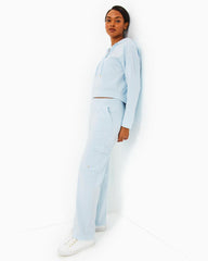 Lilly Pulitzer 31" Alandra Knit Pant Pastel Lunar Blue | Women Bottoms