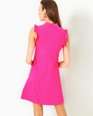 Lilly Pulitzer Adalee Shift Dress Pink Palms | Women A-Line/Easy Dresses