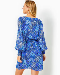 Lilly Pulitzer Alfreda Straight Dress Alba Blue Cruisin Together | Women Straight Dresses