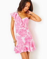 Lilly Pulitzer Arlana Skirted Romper Resort White Pb Anniversary Toile | Women Rompers & Jumpsuits