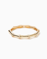 Lilly Pulitzer Bamboo Bracelet Gold Metallic | Women Jewelry