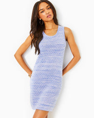 Lilly Pulitzer Carlow Sweater Dress Lark Lilac Metallic Marl | Women Straight Dresses