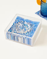 Lilly Pulitzer Cocktail Napkins Resort White Twisted Up | Women Tabletop