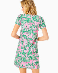 Lilly Pulitzer Cody T-Shirt Dress Mandevilla Baby Always Worth It | Women Swing Dresses