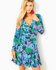 Lilly Pulitzer Codylee Long Sleeve Romper Multi Soiree All Day | Women Rompers & Jumpsuits