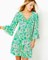 Lilly Pulitzer Danika Tunic Dress Spearmint Blossom Views | Women A-Line/Easy Dresses