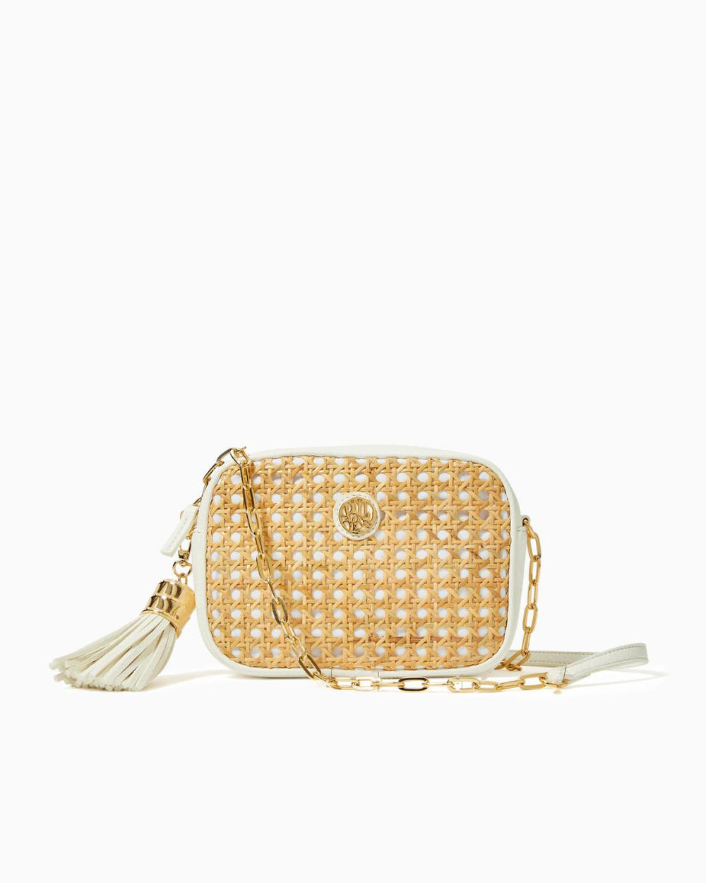 Lilly Pulitzer Dessa Cane Crossbody Bag Sand Bar | Women Bags