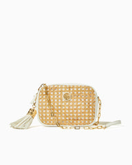 Lilly Pulitzer Dessa Cane Crossbody Bag Sand Bar | Women Bags