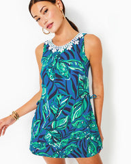 Lilly Pulitzer Donna Sleeveless Romper Indigo Breeze Shady Gators | Women Rompers & Jumpsuits