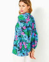Lilly Pulitzer Elsa Silk Top Multi Soiree All Day | Women Tops