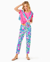 Lilly Pulitzer Etta Scoopneck Top Aura Pink | Women Tops