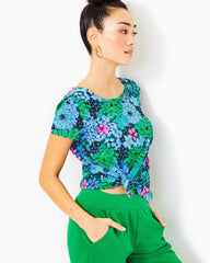 Lilly Pulitzer Etta Scoopneck Top Multi Soiree All Day | Women Tops