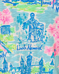 Lilly Pulitzer Etta V-Neck Top Multi Lilly Loves Dc | Women Tops