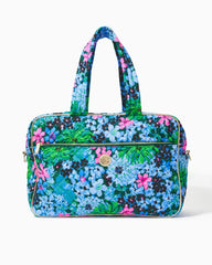 Lilly Pulitzer Everson Quilted Weekender Bag Multi Soiree All Day | Women Bags