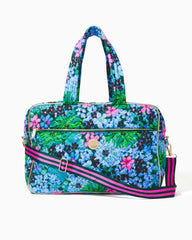 Lilly Pulitzer Everson Quilted Weekender Bag Multi Soiree All Day | Women Bags