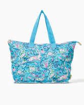 Lilly Pulitzer Getaway Packable Tote Bali Blue Lilly Loves Cape Cod | Women Bags