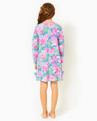 Lilly Pulitzer Girls Little Lilly Knit Shift Dress Multi Lil Soiree All Day | Girl Dresses & Rompers