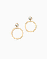 Lilly Pulitzer Glisten In The Sun Earrings Gold Metallic | Women Jewelry