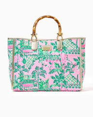 Lilly Pulitzer Greydon Canvas Tote Mandevilla Baby Always Worth It | Women Bags