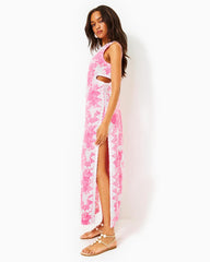 Lilly Pulitzer Harlyn Maxi Romper Resort White Pb Anniversary Toile | Women Rompers & Jumpsuits