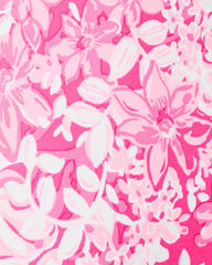 Lilly Pulitzer Jaspen One-Piece Swimsuit Roxie Pink Shadow Dancer Engineered One Piece | Women Swimsuits