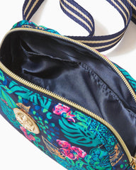 Lilly Pulitzer Jeanie Belt Bag Low Tide Navy Life Of The Party Accessories Small | Women Bags