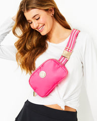 Lilly Pulitzer Jeanie Belt Bag Roxie Pink | Women Bags