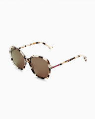 Lilly Pulitzer Just Swimming Reader Sunglasses Cream Tortoise | Women Sunglasses & Eyewear