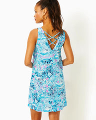 Lilly Pulitzer Kristen Swing Dress Blue Peri Lilly Loves North Carolina | Women Swing Dresses