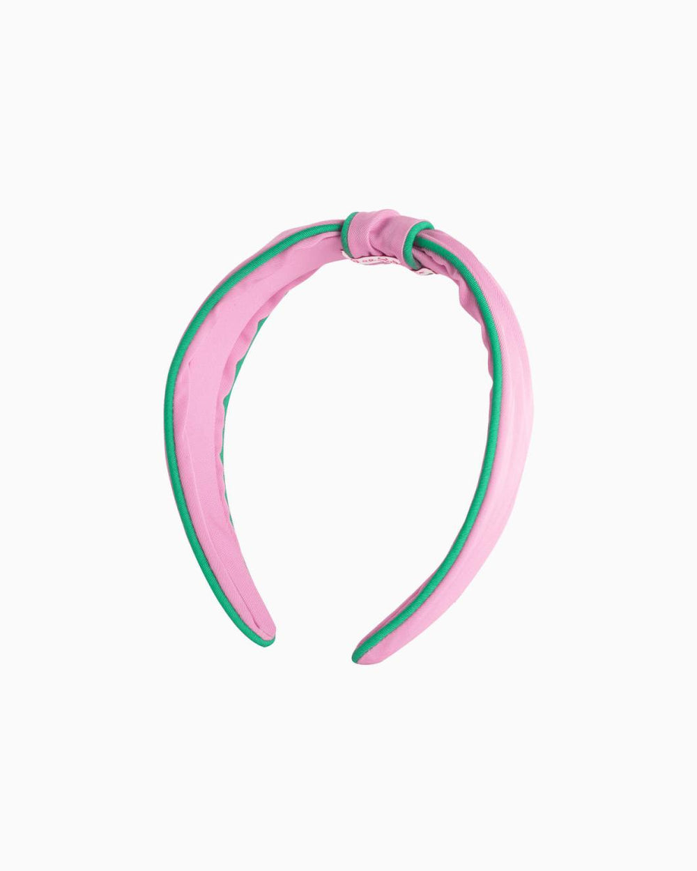 Lilly Pulitzer Low Knot Headband Spearmint X Conch Shell Pink | Women Hats & Hair