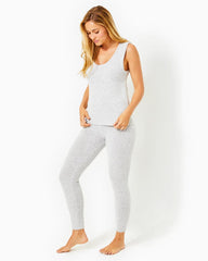 Lilly Pulitzer Maryn Sweater Tank Heathered Lunar Grey | Women Tops