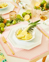 Lilly Pulitzer Melamine Dinner Plate Set Resort White | Women Home Decor