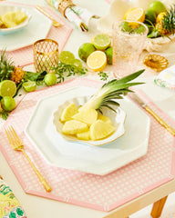 Lilly Pulitzer Melamine Dinner Plate Set Resort White | Women Home Decor