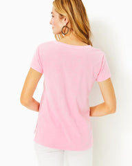 Lilly Pulitzer Meredith Tee Conch Shell Pink | Women Tops