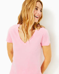 Lilly Pulitzer Meredith Tee Conch Shell Pink | Women Tops