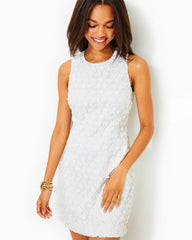 Lilly Pulitzer Mila Lace Shift Dress Resort White Butterfly Garden 3d Lace | Women Shift Dresses