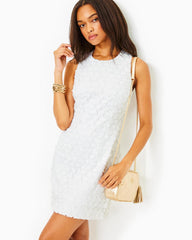 Lilly Pulitzer Mila Lace Shift Dress Resort White Butterfly Garden 3d Lace | Women Shift Dresses