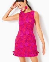 Lilly Pulitzer Mila Stretch Shift Dress Amaryllis Red Secret Hideaway | Women Shift Dresses