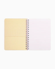 Lilly Pulitzer Mini Notebook Conch Shell Pink Lets Go Bananas | Women Office Supplies & Stationery