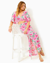 Lilly Pulitzer Minka Maxi Skirt Set Roxie Pink Worth A Look | Women Matching Sets