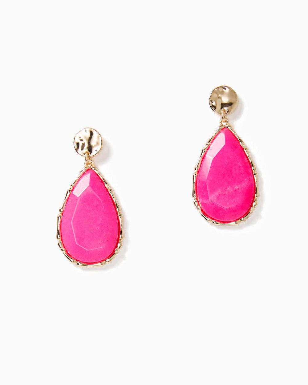 Lilly Pulitzer Moonlight Earrings Pink Palms | Women Jewelry