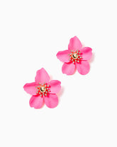 Lilly Pulitzer Oversized Orchid Earrings Roxie Pink | Women Jewelry