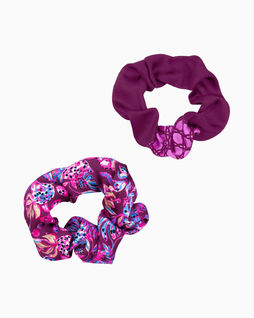 Lilly Pulitzer Oversized Scrunchie Set Amarena Cherry Tropical With A Twist | Women Hats & Hair