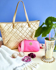 Lilly Pulitzer Oversized Scrunchie Set Amarena Cherry Tropical With A Twist | Women Hats & Hair