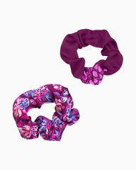 Lilly Pulitzer Oversized Scrunchie Set Amarena Cherry Tropical With A Twist | Women Hats & Hair